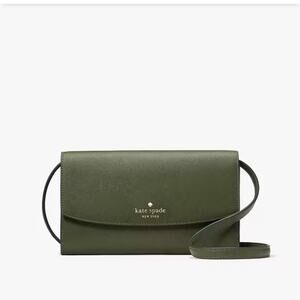 Kate Spade Dana Small Flap Crossbody in Green New Retails 249